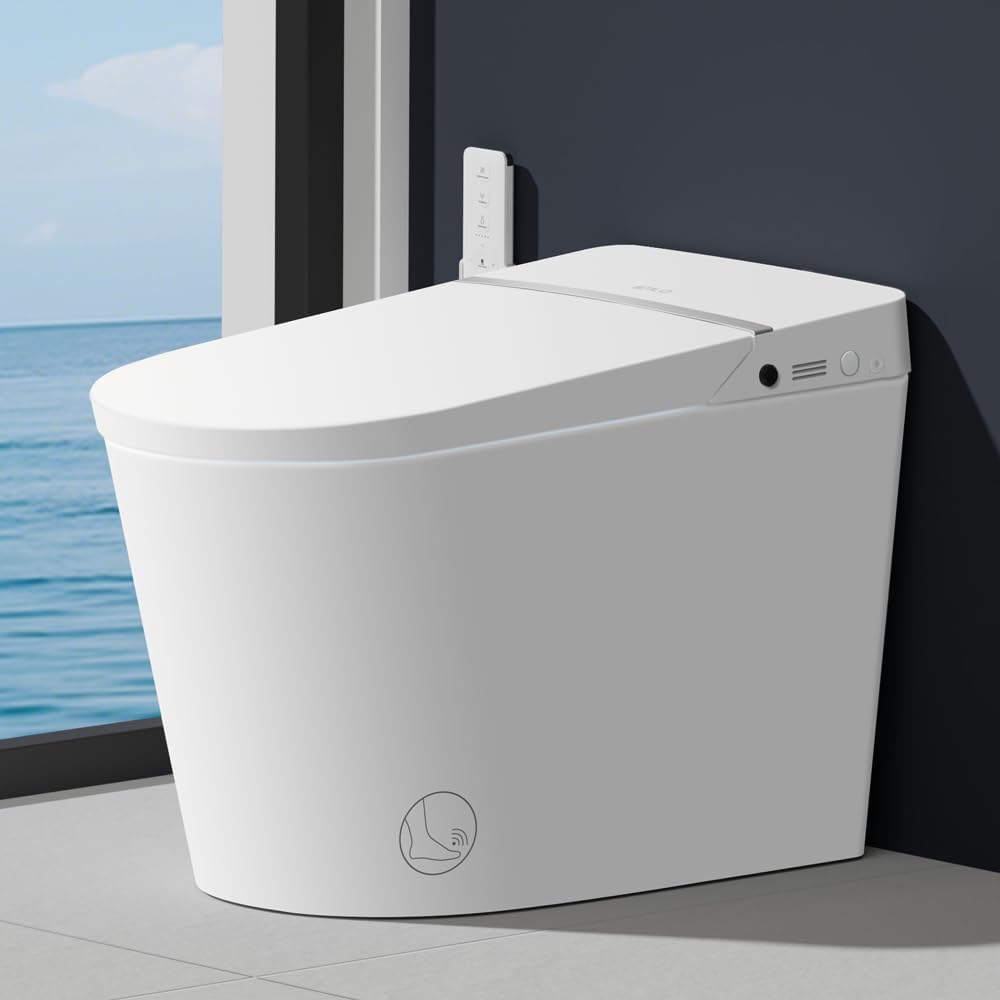 B0CV148H7P - EPLO Smart Toiet with Tank and Bidet Built In,Auto Open