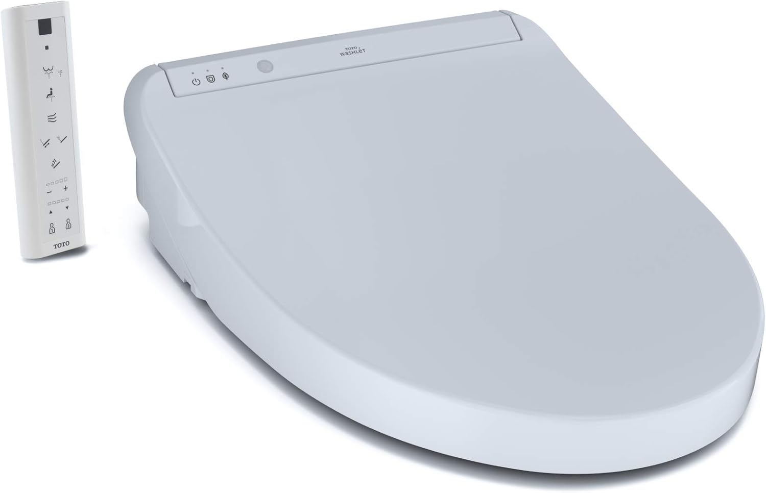 B08S48BKGQ - TOTO SW3036R#01 WASHLET K300 Electronic Bidet Toilet Seat, Cotton White