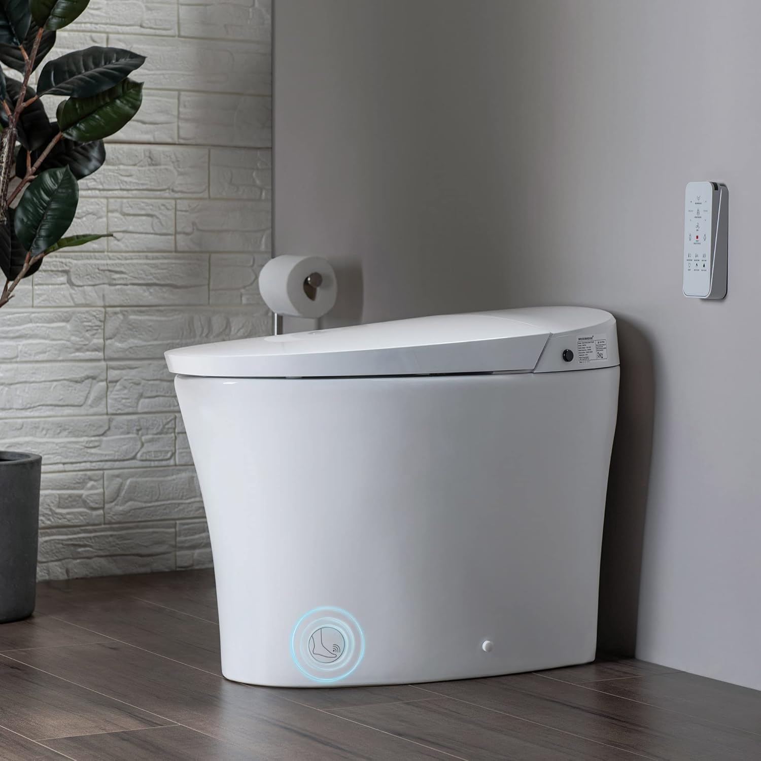 B0BY1W9NGT - WOODBRIDGE B0970S Smart Bidet Tankless Toilet Elongated One Piece Chair