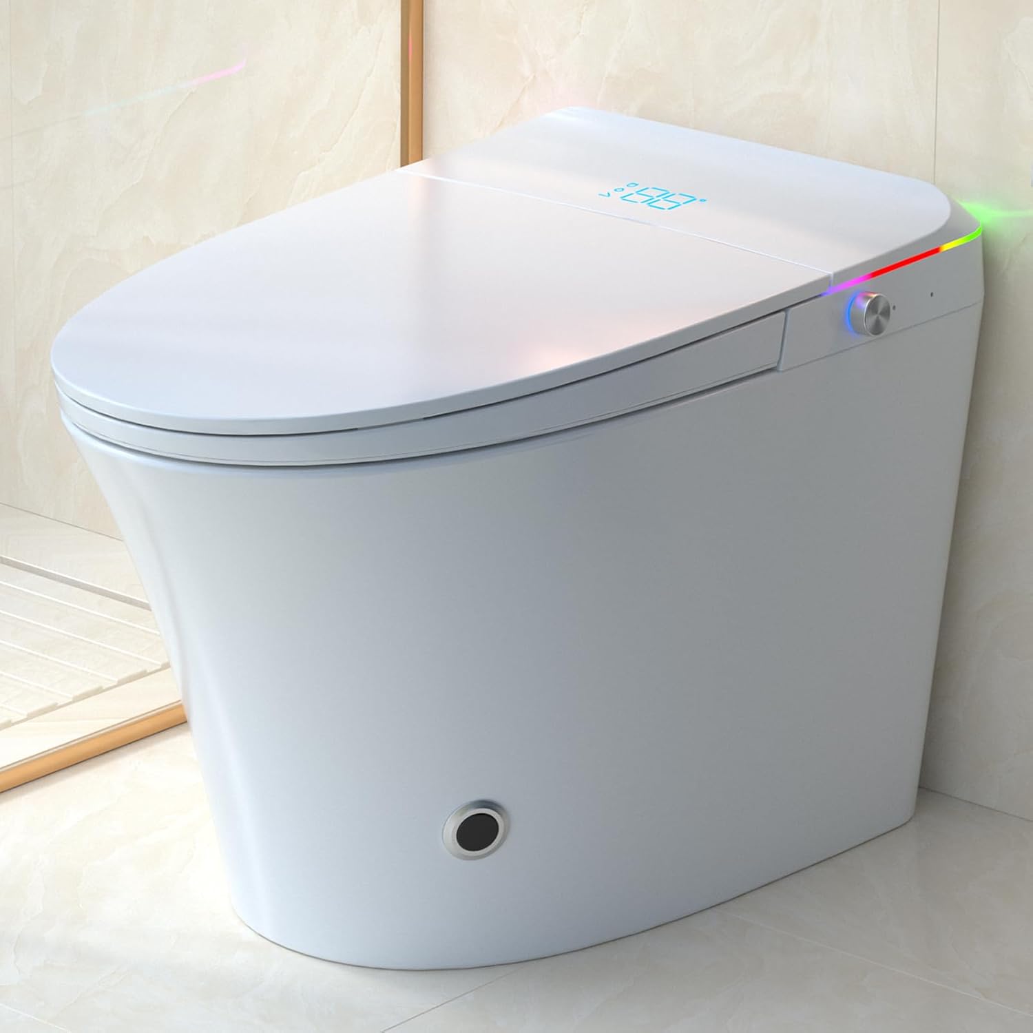 B0CSJX618N - Smart Toilet with Bidet Built in, Auto Open & Close