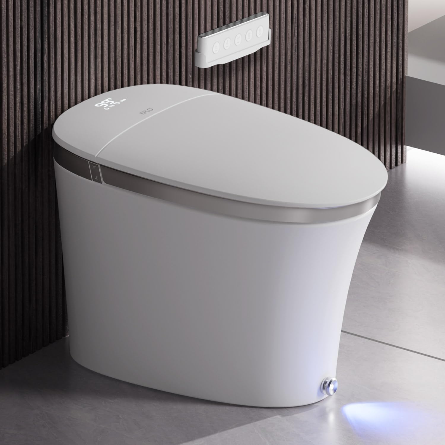 B0D83KVTBW - EPLO iX7-PRO Smart Toilet with Powerful Flush, Auto Open/Close, Elongated