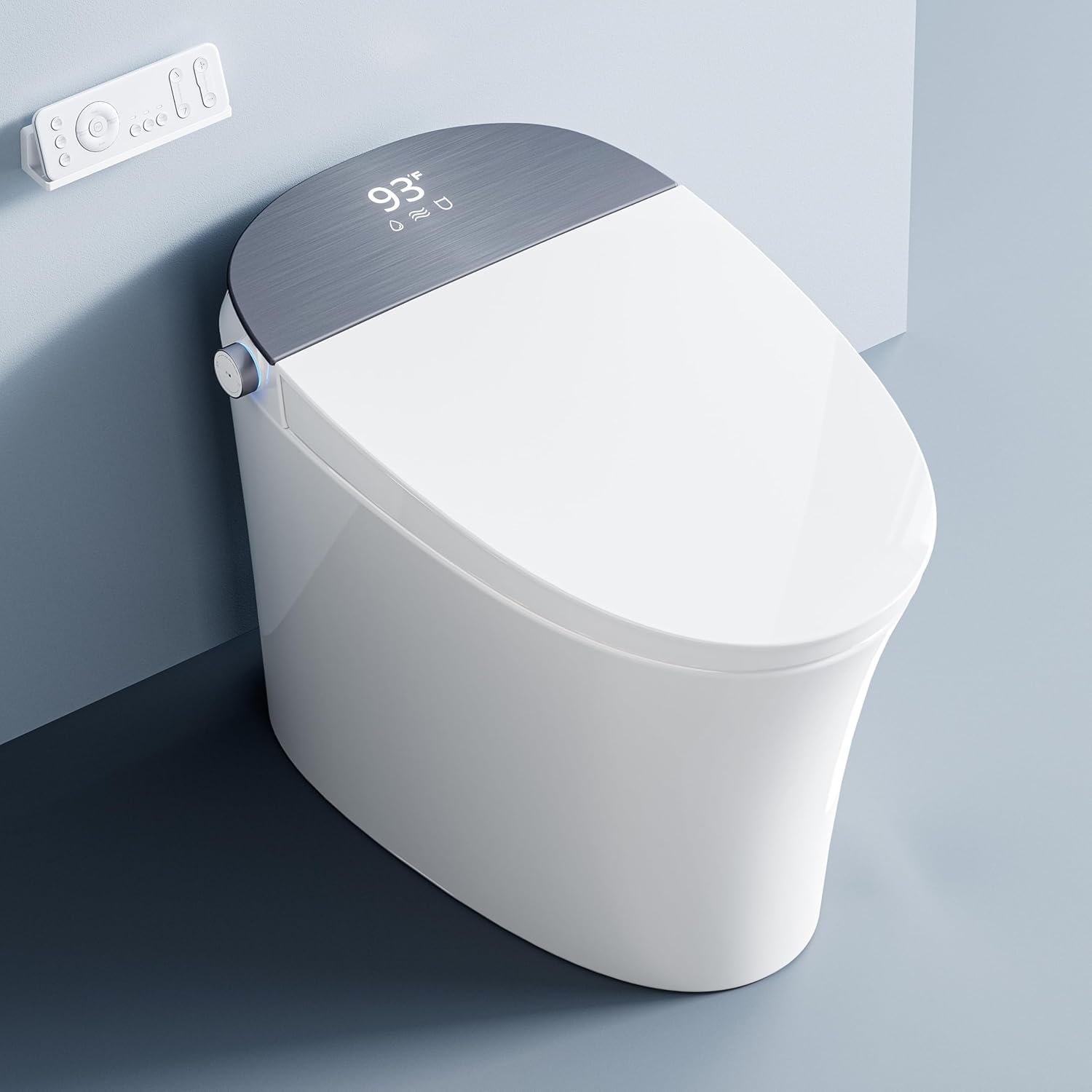 B0DCNVLRKW - Bidet Toilet with Instant Warm Water, Heated Toilet Seat and