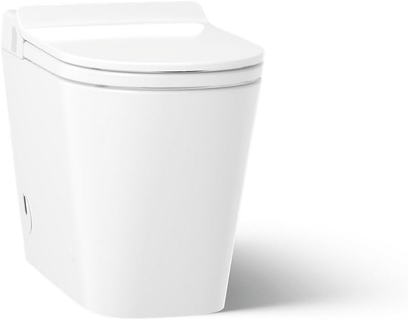 B0DKTXCJCS - KOHLER Leap One-Piece Elongated Smart Toilet with Dual-Flush
