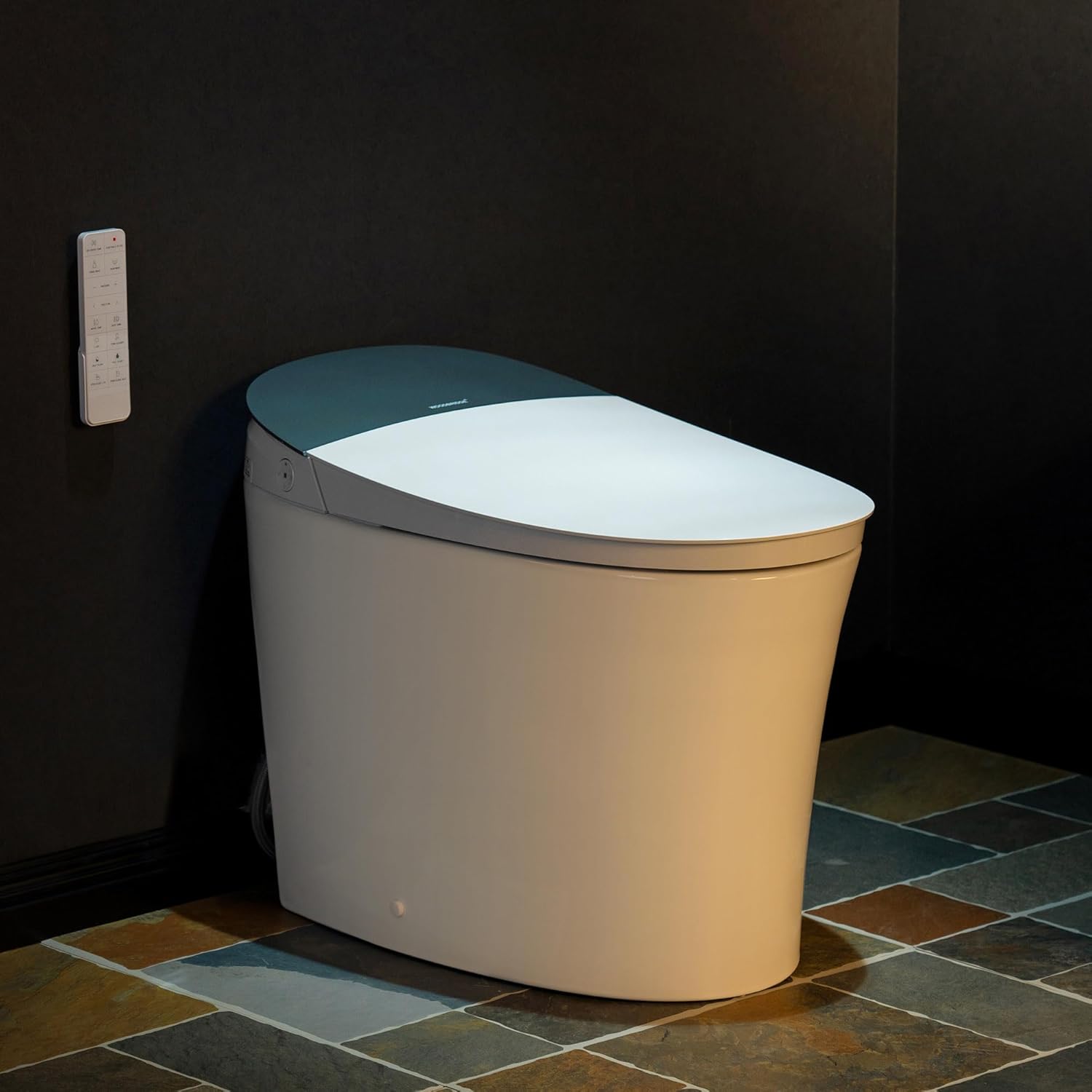 B0DPPGFQRY - WOODBRIDGE Smart Bidet Toilet, Auto Open & Close, Auto Flush,