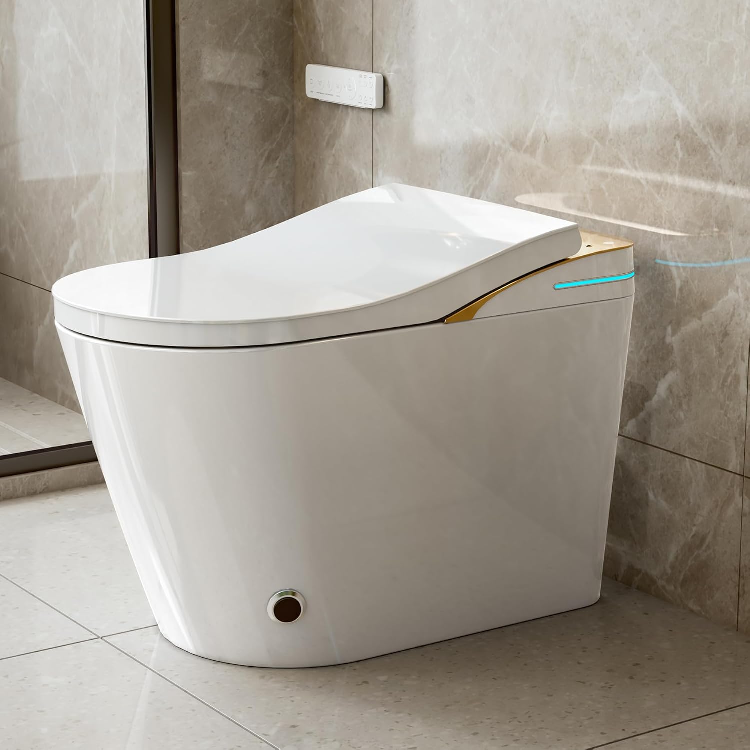 B0DPQVPF76 - K1 Luxury Smart Toilet with Bidet Built In, Bidet Toilet