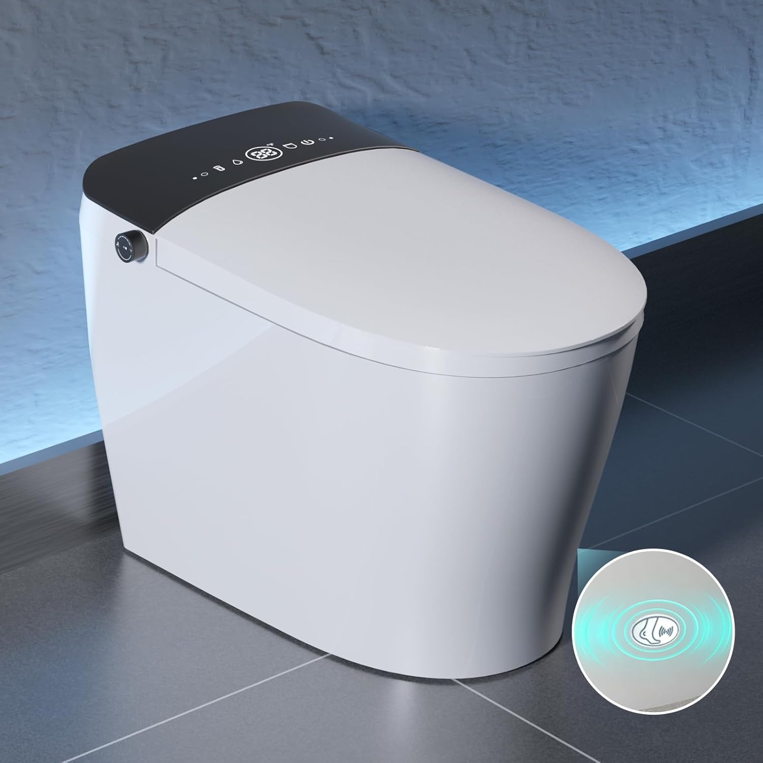 B0DS273DGF - Smart Toilet with Tank Built In, One Piece Bidet Toilet,