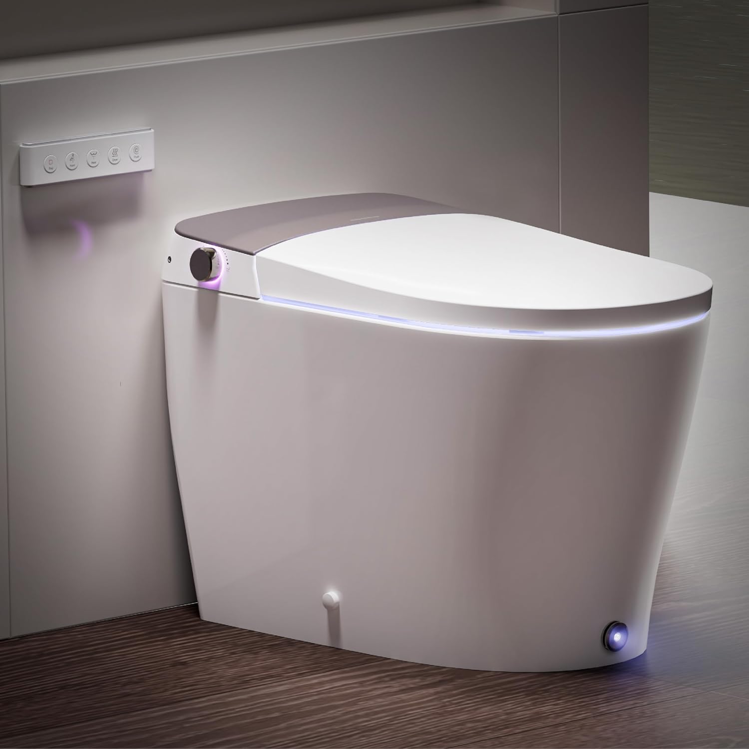 B0DSBRKJXR - Casta Diva Smart Toilet with Tank Built in, Pump-assist, Auto