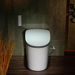 B0DRV78X53 - WOODBRIDGE Smart Toilet with Auto Open/Close,1000 Gram MaP Flush Score,Foam Shield,Foot Sensor, Auto Flush, ADA-Compliant