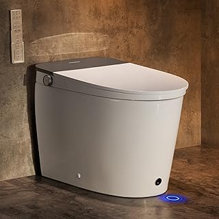 B0FCMP88G6 - Casta Diva Smart Toilet with Bidet Built in, Auto Open/Close Lid,1000g MaP Flush, Heated Seat