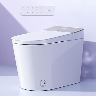B0FP58KFXL - EPLO X9 Smart Toilet with Foam Dispenser, Auto Open/Close, ADA Comfort Height, Auto Flush, Blackout